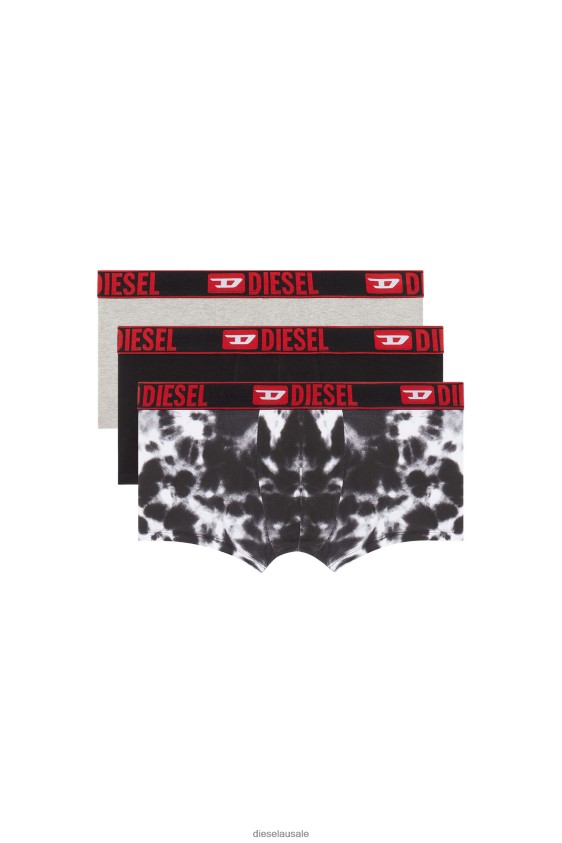 Diesel umbx-damienthreepack Apparel Black/Grey Men 2XT44N431