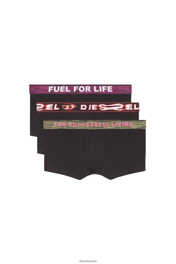 Diesel umbx-damienthreepack Apparel Black Men 2XT44N433