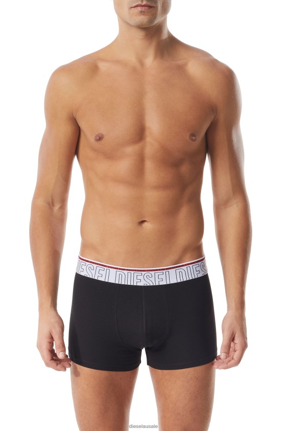 Diesel umbx-damienthreepack Apparel Black/White Men 2XT44N432