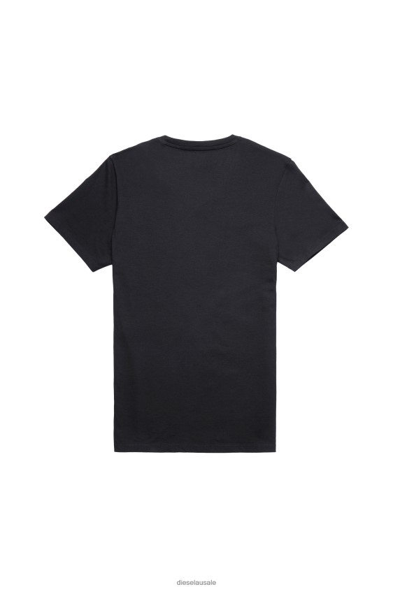 Diesel umtee-michael-tube-twopack Apparel Black Men 2XT44N440