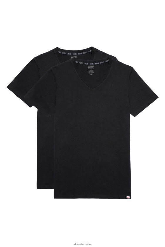 Diesel umtee-michael-tube-twopack Apparel Black Men 2XT44N442