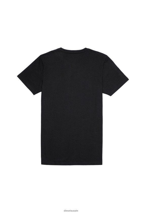 Diesel umtee-michael-tube-twopack Apparel Black Men 2XT44N442