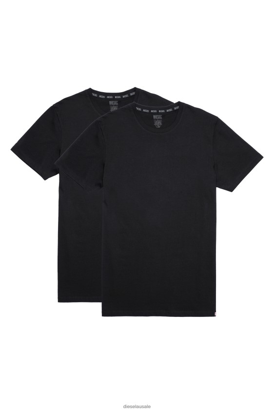 Diesel umtee-randal-tube-twopack Apparel Black Men 2XT44N443
