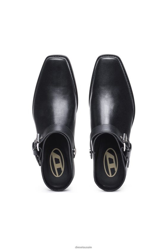 Diesel d-santiago mule l Footwear Black Men 2XT44N542