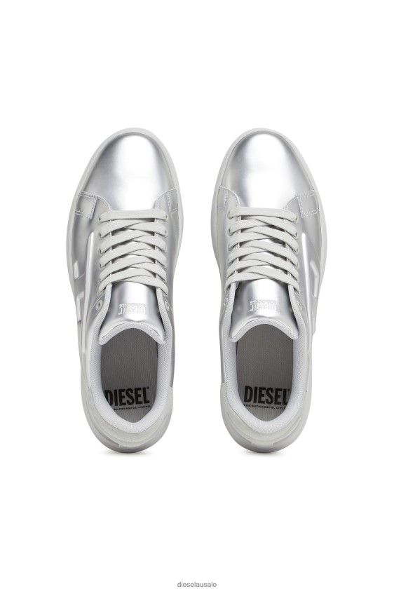 Diesel s-athene low Footwear Silver Men 2XT44N511