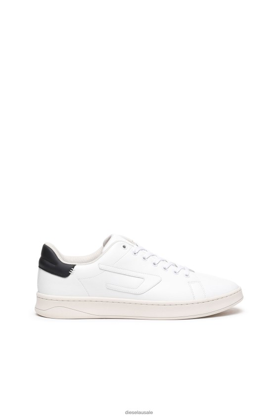 Diesel s-athene low Footwear White/Black Men 2XT44N504