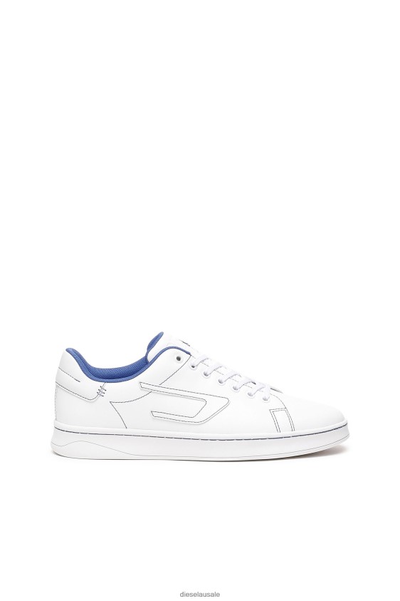 Diesel s-athene low Footwear White/Blue Men 2XT44N512