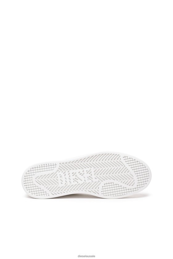 Diesel s-athene low Footwear White/Blue Men 2XT44N512