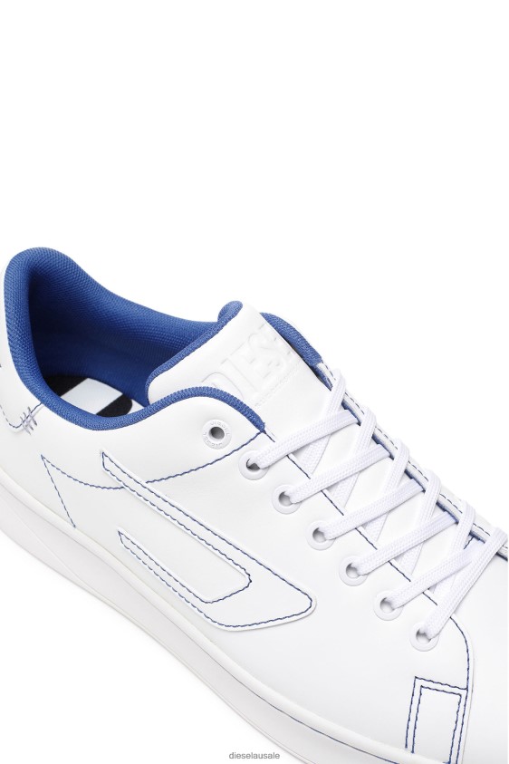 Diesel s-athene low Footwear White/Blue Men 2XT44N512
