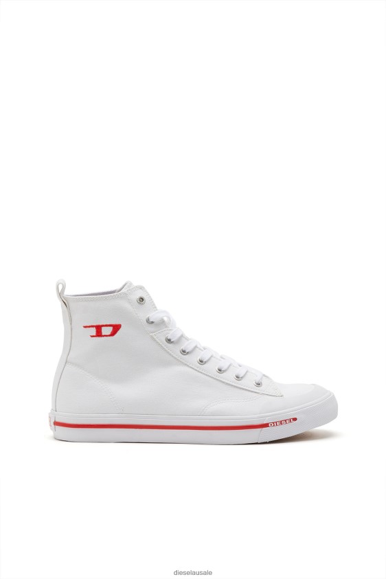 Diesel s-athos mid Footwear White/Red Men 2XT44N507