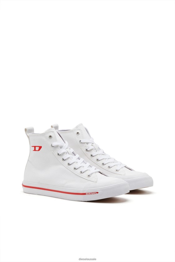 Diesel s-athos mid Footwear White/Red Men 2XT44N507
