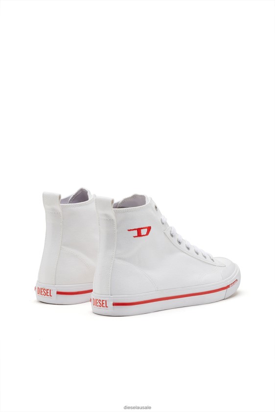 Diesel s-athos mid Footwear White/Red Men 2XT44N507