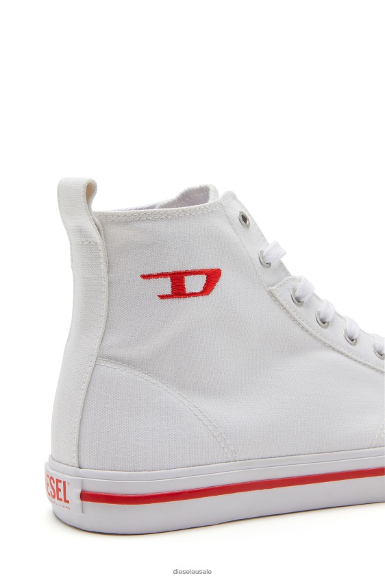 Diesel s-athos mid Footwear White/Red Men 2XT44N507