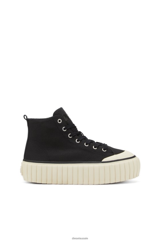 Diesel s-hanami mid x Footwear Black Men 2XT44N522