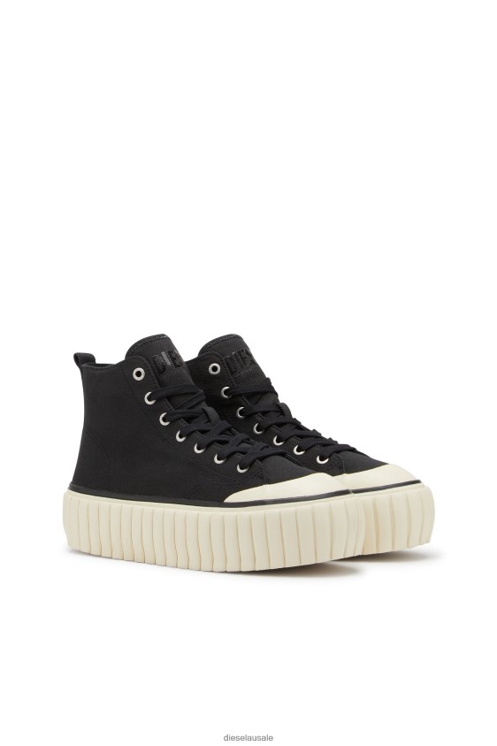 Diesel s-hanami mid x Footwear Black Men 2XT44N522