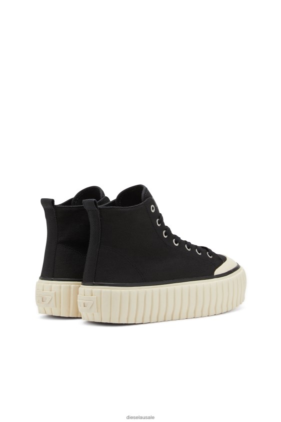 Diesel s-hanami mid x Footwear Black Men 2XT44N522