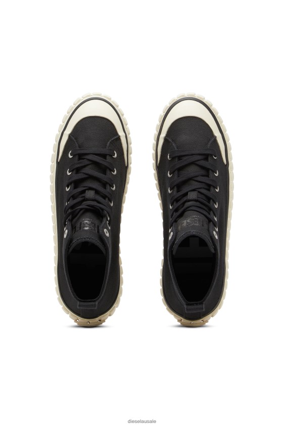 Diesel s-hanami mid x Footwear Black Men 2XT44N522