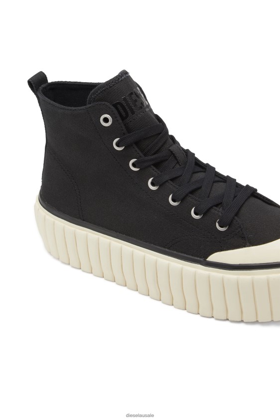 Diesel s-hanami mid x Footwear Black Men 2XT44N522