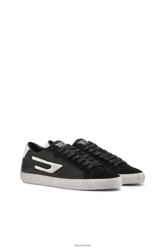 Diesel s-leroji low Footwear Black/White Men 2XT44N533