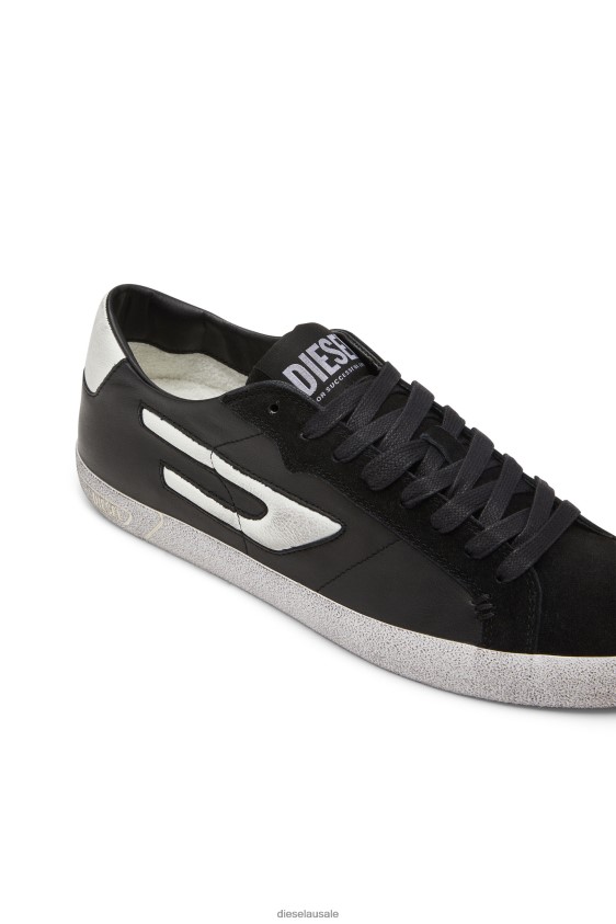 Diesel s-leroji low Footwear Black/White Men 2XT44N533