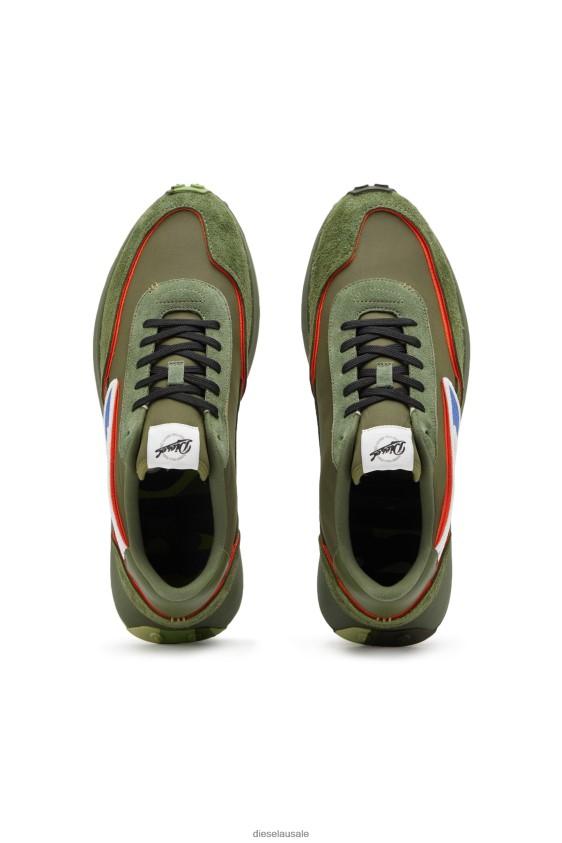 Diesel s-racer lc Footwear Green Men 2XT44N510
