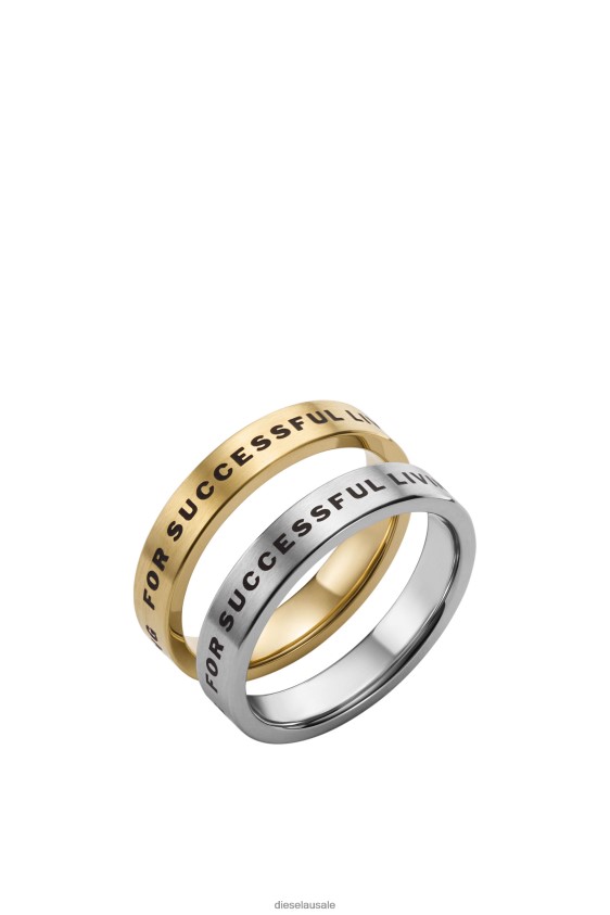 Diesel dx1442set Accessory Gold/White Unisex 2XT44N717