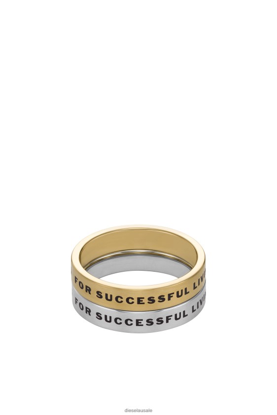 Diesel dx1442set Accessory Gold/White Unisex 2XT44N717