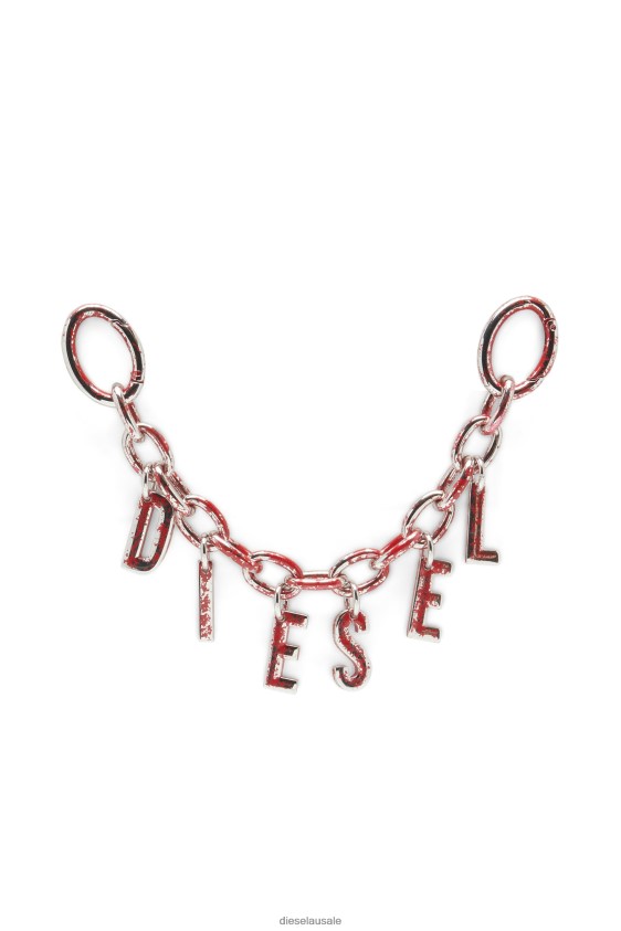 Diesel a-letters charm Accessory Red Women 2XT44N1130