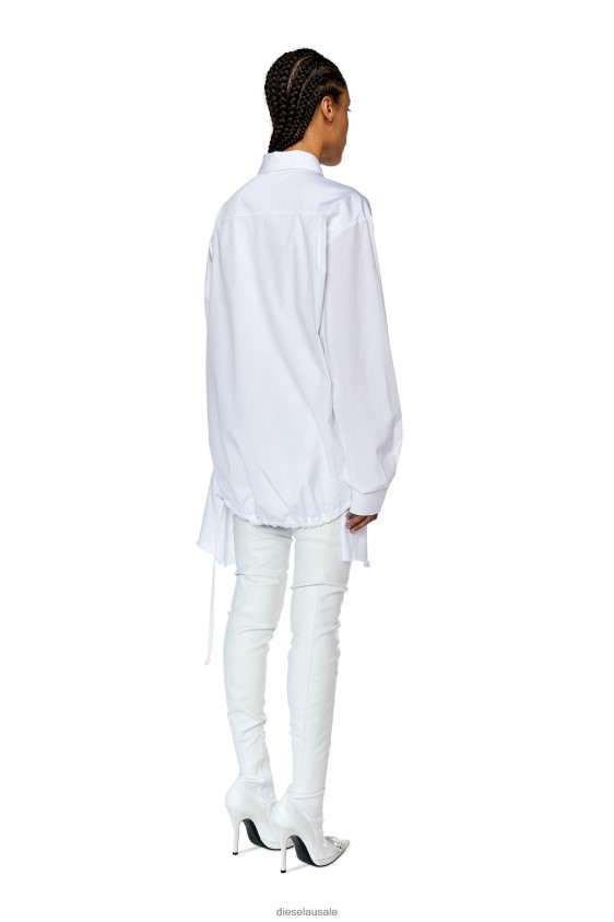 Diesel c-entela Apparel White Women 2XT44N824