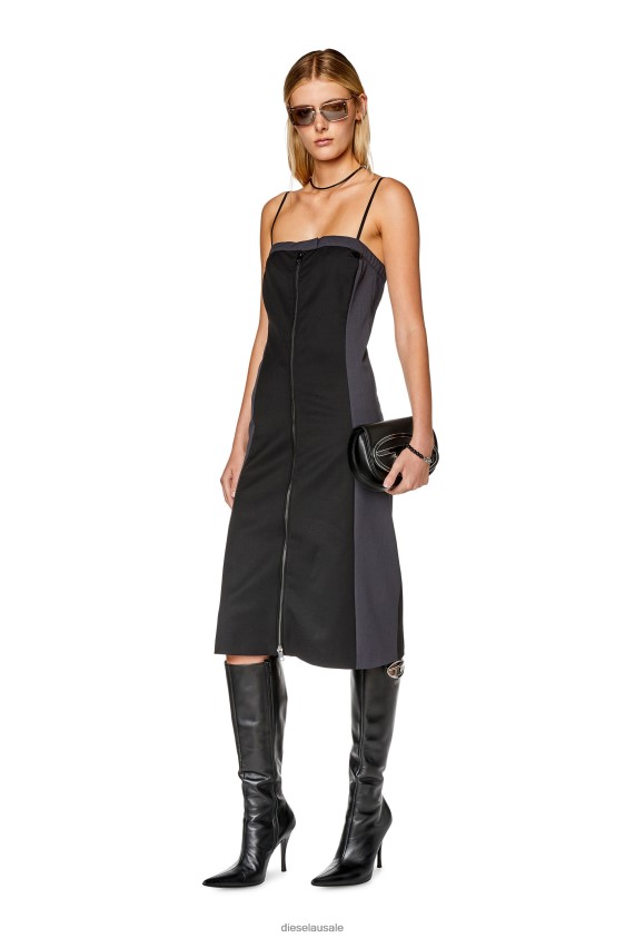 Diesel d-damini Apparel Black/Grey Women 2XT44N808