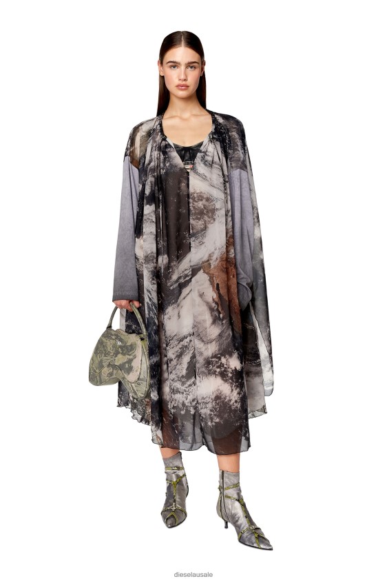 Diesel d-lav Apparel Black Women 2XT44N812