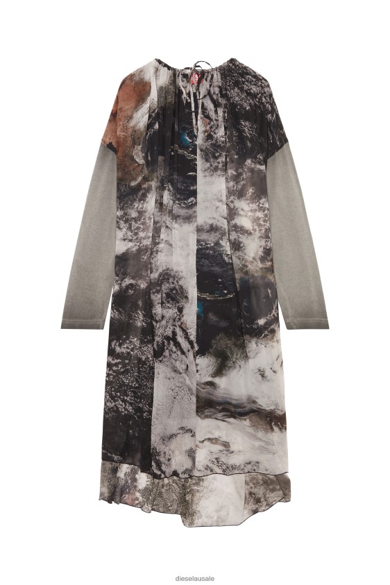 Diesel d-lav Apparel Black Women 2XT44N812