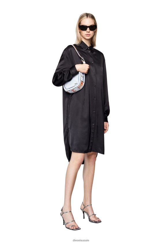 Diesel d-lunar-sat Apparel Black Women 2XT44N800