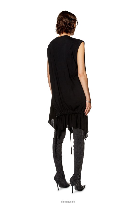 Diesel d-rolletty-nw Apparel Black Women 2XT44N806