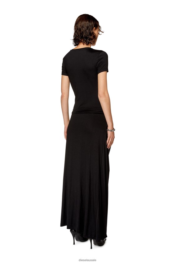 Diesel d-rowy Apparel Black Women 2XT44N809