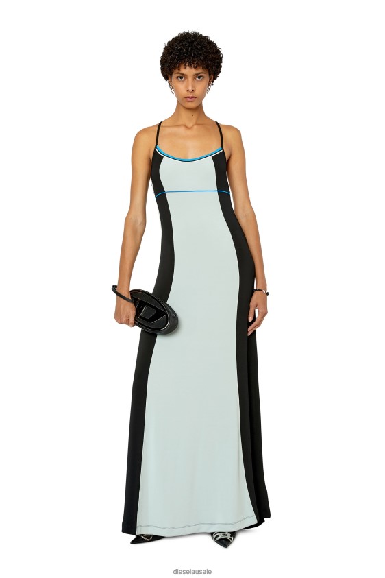 Diesel d-strukon Apparel Black/Blue Women 2XT44N833