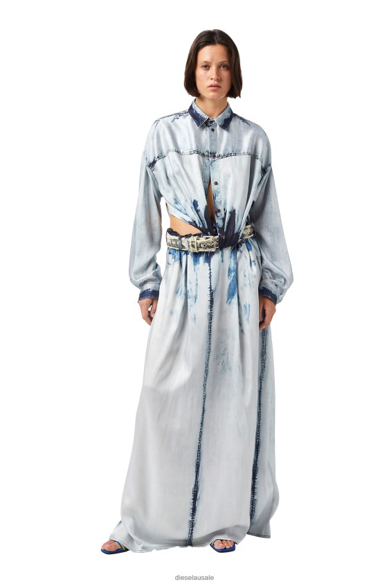 Diesel d-suki Apparel Light Blue Women 2XT44N799