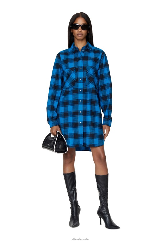 Diesel d-super-i Apparel Black/Blue Women 2XT44N826