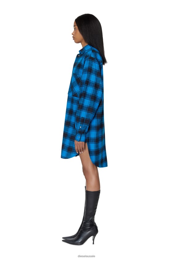 Diesel d-super-i Apparel Black/Blue Women 2XT44N826