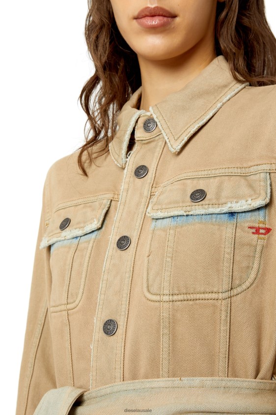 Diesel de-flaminty-z Apparel Beige Women 2XT44N850