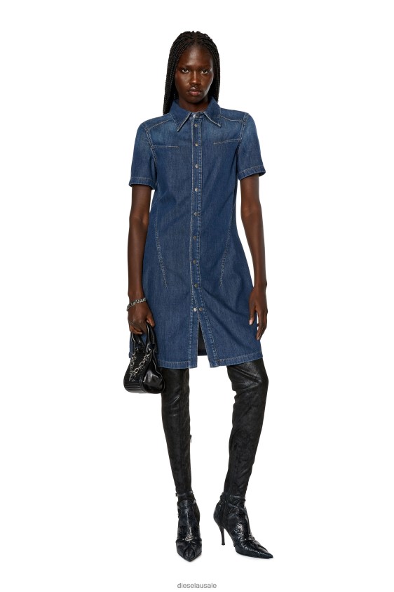 Diesel de-shirty Apparel Dark Blue Women 2XT44N813