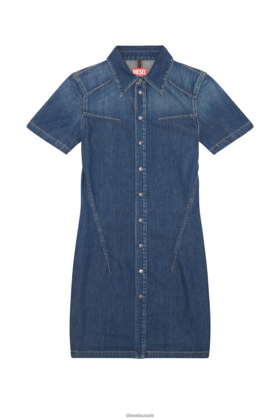Diesel de-shirty Apparel Dark Blue Women 2XT44N813