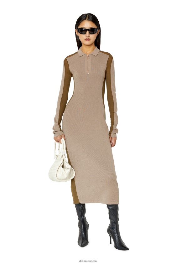 Diesel m-adlyn Apparel Light Brown Women 2XT44N847