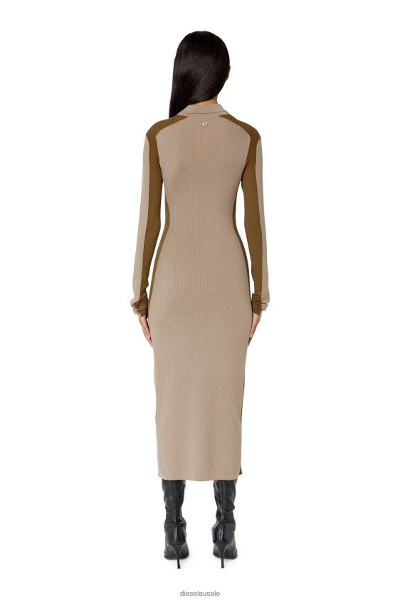 Diesel m-adlyn Apparel Light Brown Women 2XT44N847