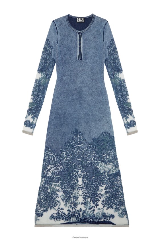 Diesel m-anya Apparel Blue Women 2XT44N845