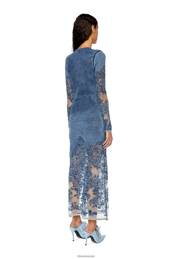 Diesel m-anya Apparel Blue Women 2XT44N845