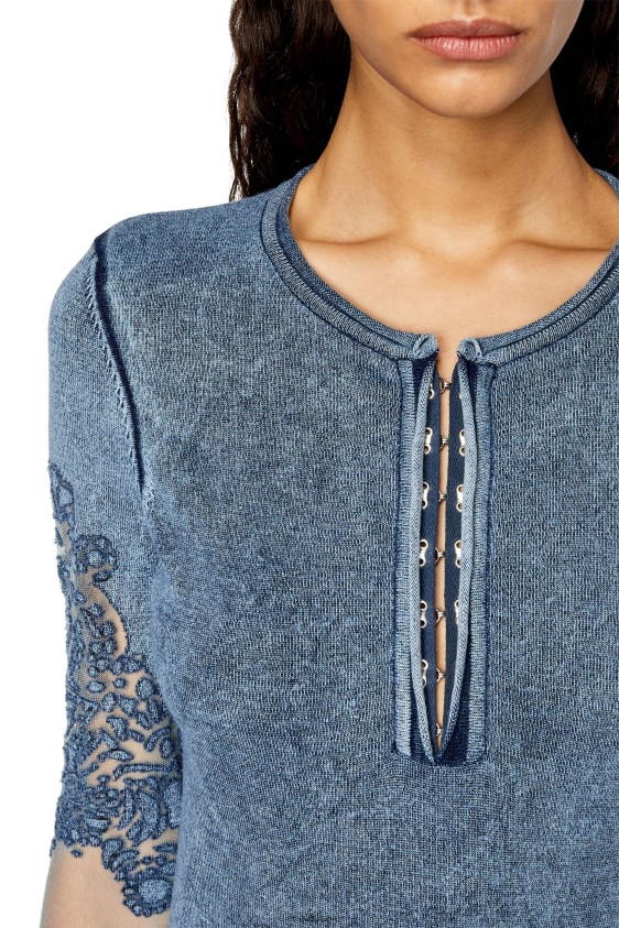 Diesel m-anya Apparel Blue Women 2XT44N845