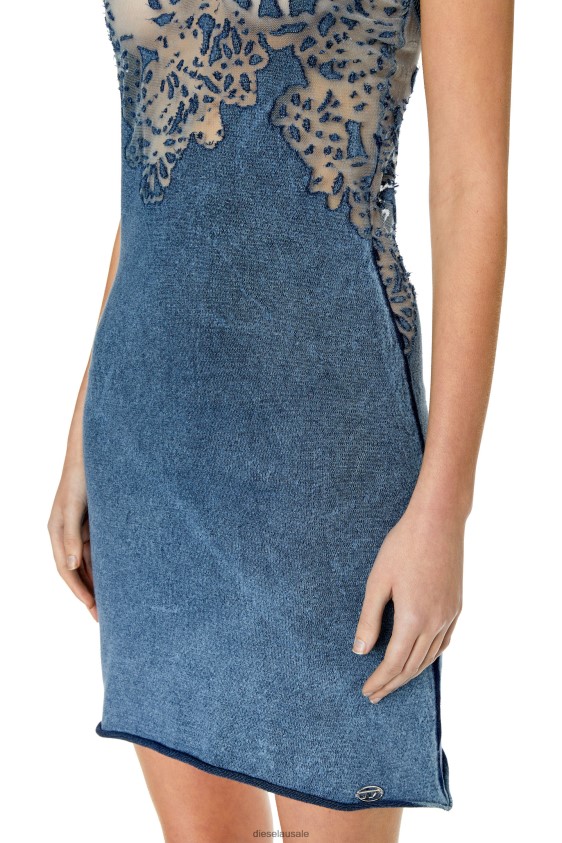 Diesel m-apelle Apparel Blue Women 2XT44N844