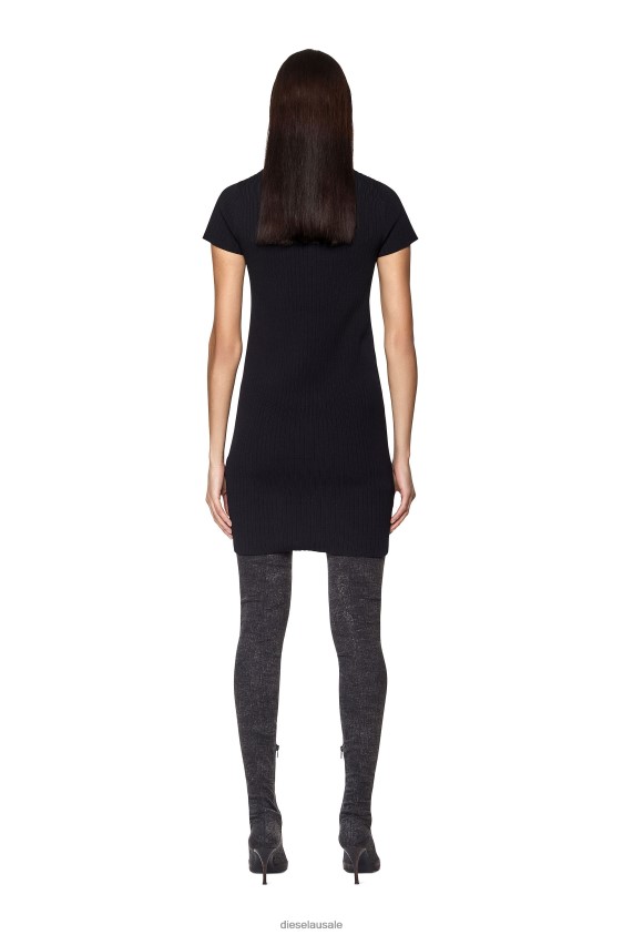 Diesel m-desmoines dress Apparel Black Women 2XT44N793