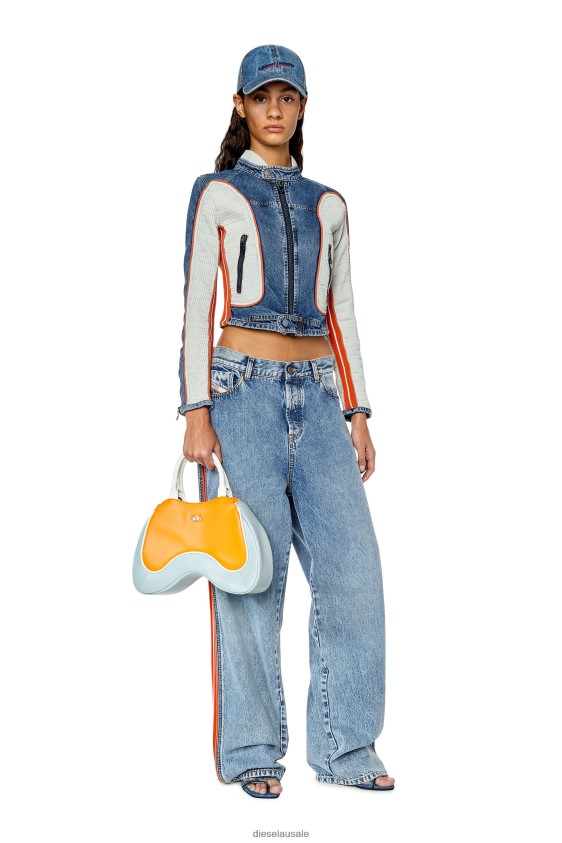 Diesel de-light-s Apparel Light Blue Women 2XT44N779